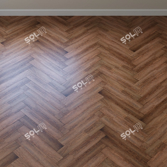 Title: Oak Rocks Vinyl Flooring 3D model image 3