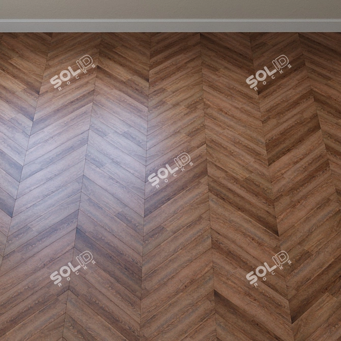 Title: Oak Rocks Vinyl Flooring 3D model image 4