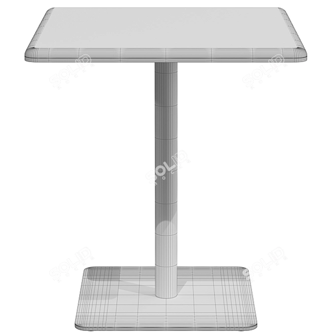 Modern Minimalist Kyle Table 3D model image 2