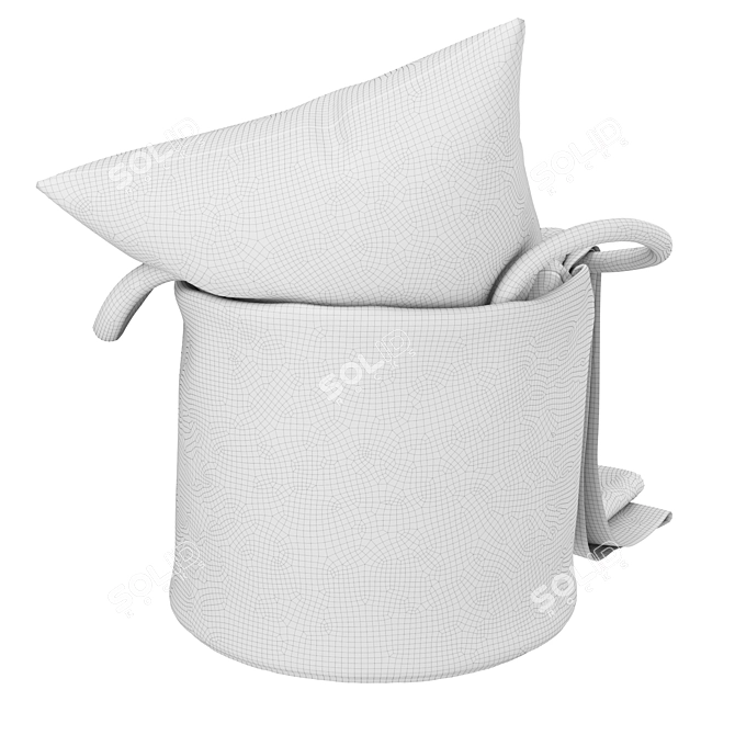 Modern Mesh Basket - V-Ray/Corona Compatible 3D model image 5