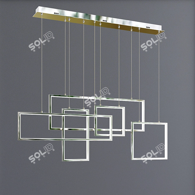 Modern Eurosvet Direct Pendant Light 3D model image 2