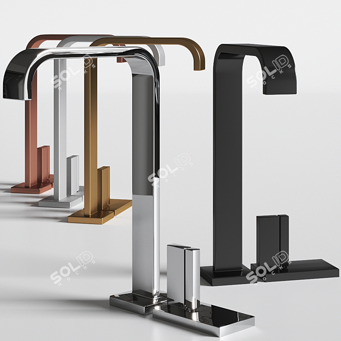 
Sleek Andrew Kitchen Mixer 3D model image 1