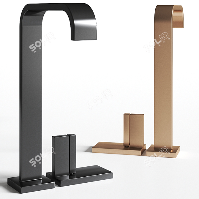 
Sleek Andrew Kitchen Mixer 3D model image 2