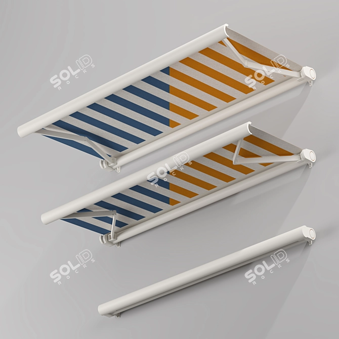 Marquise Cassette Awnings - Set of 2 3D model image 6