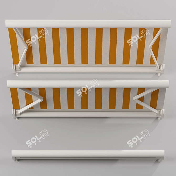 Marquise Cassette Awnings - Set of 2 3D model image 8