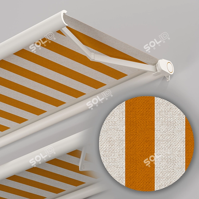 Marquise Cassette Awnings - Set of 2 3D model image 9