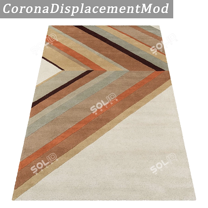 Luxurious Carpet Set 3D model image 4