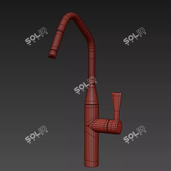 Sync Kitchen Faucet by Dornbracht 3D model image 5