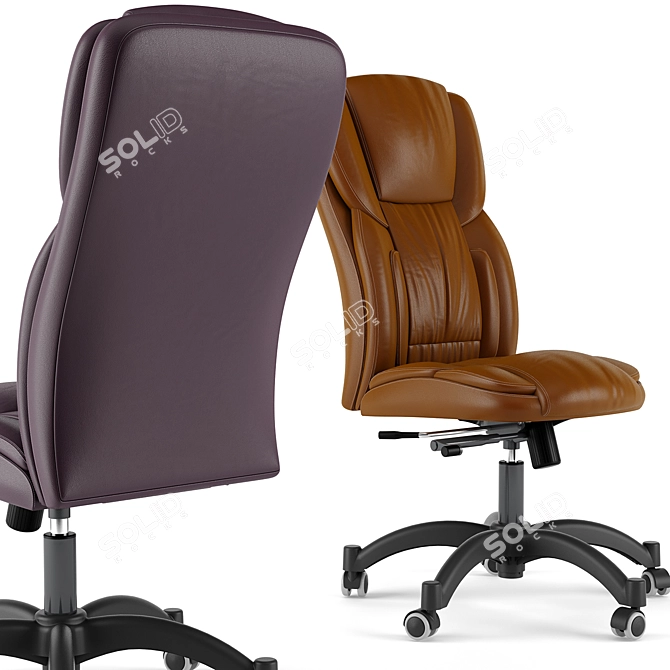 Ergonomic Serta Executive Chair 3D model image 3