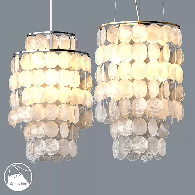 Fascicule Chandeliers: Elegant and Versatile 3D model image 1