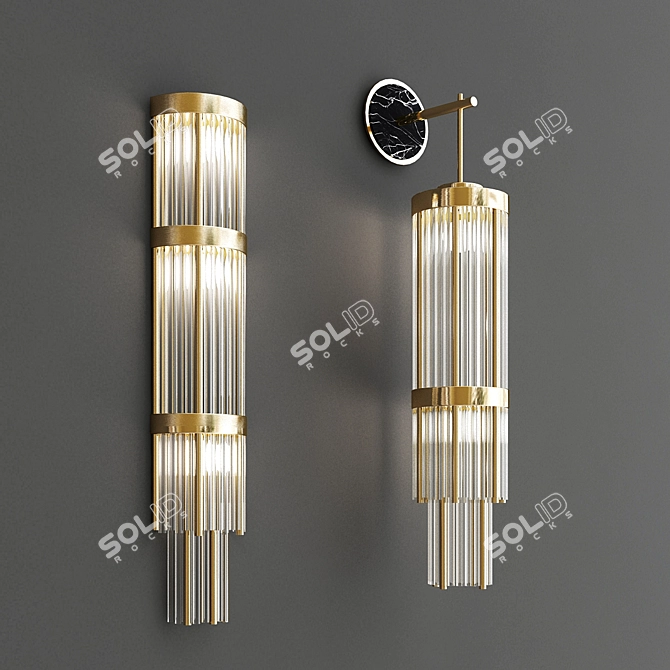 Pharo Wall: Elegant and Sophisticated Wall Collection 3D model image 2