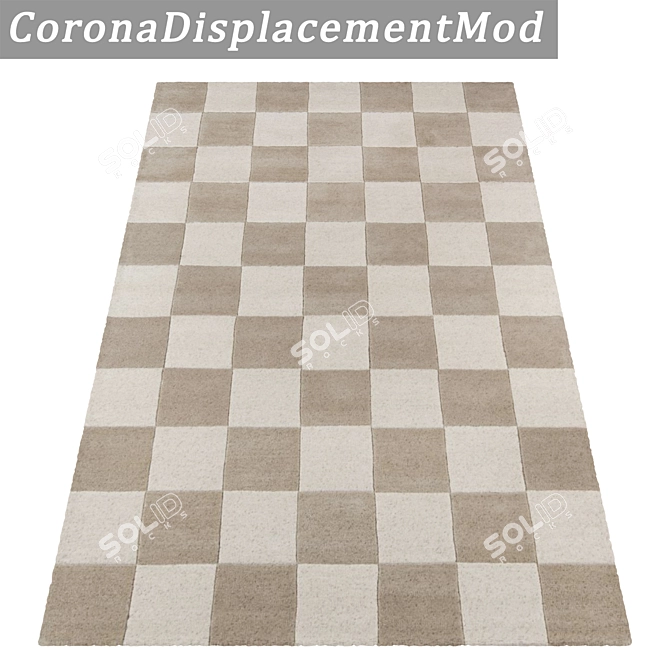 High Quality Carpet Set 3D model image 4