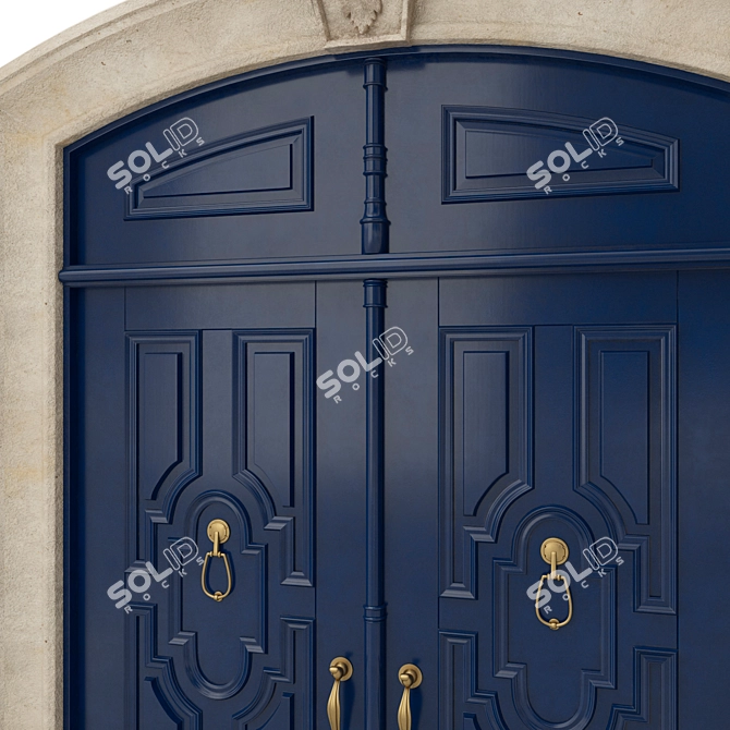 Classic 3D Max Door 3D model image 3