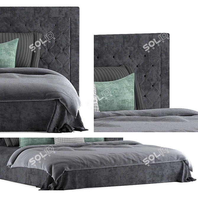 Convertible Sofa Bed: 2015 Model+Corona Render 3D model image 2