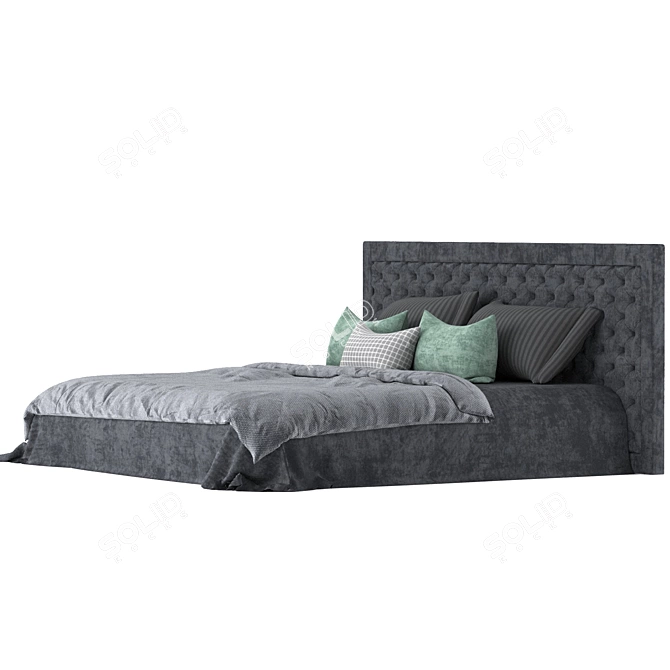 Convertible Sofa Bed: 2015 Model+Corona Render 3D model image 7