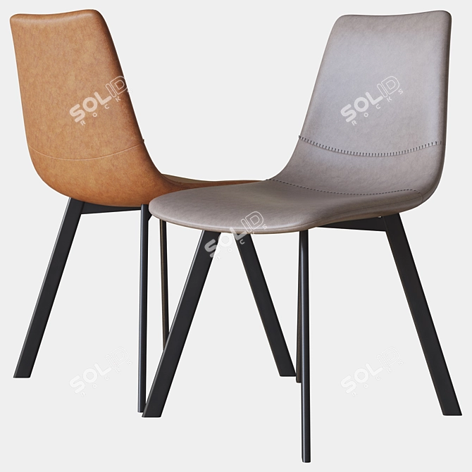 Elevate Your Space with Bormio Chair 3D model image 2