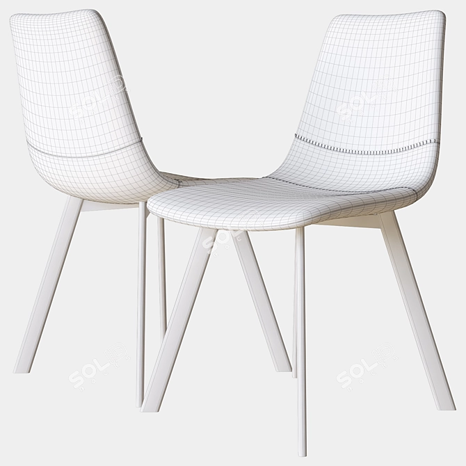 Elevate Your Space with Bormio Chair 3D model image 3