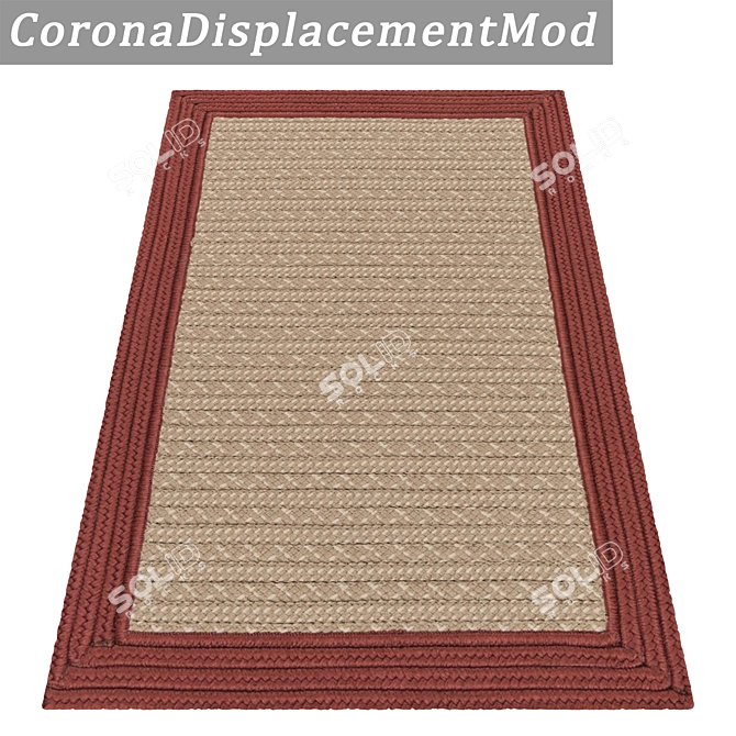 Luxury Carpet Set: High-Quality Textures for Close-ups and More 3D model image 4