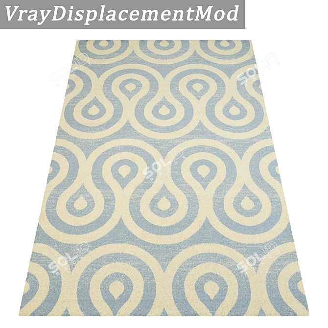 Premium Texture Carpets Set 3D model image 3