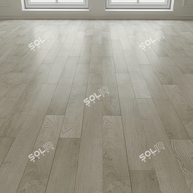 Greco Laminate Parquet Flooring 3D model image 3