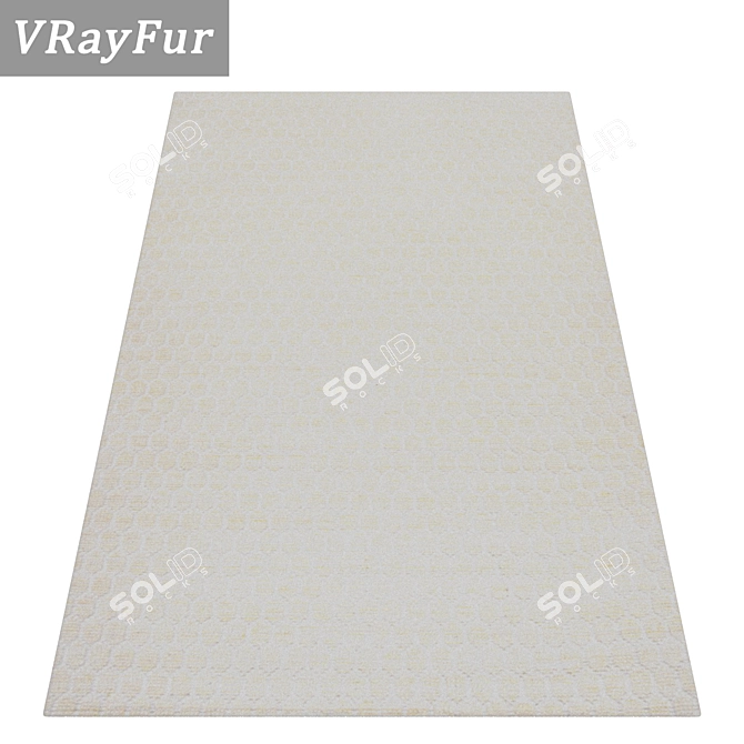 Luxury Carpets Set: High-Quality Textures 3D model image 2