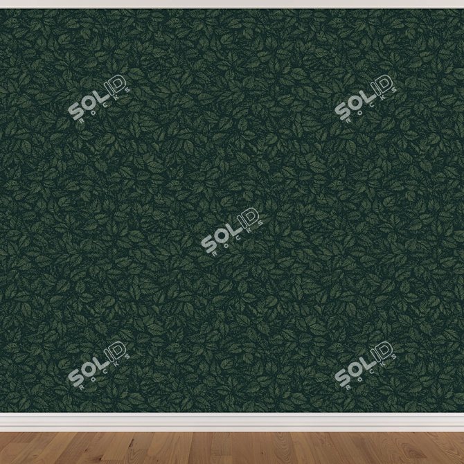 Seamless Wallpaper Set - 3 Colors 3D model image 4