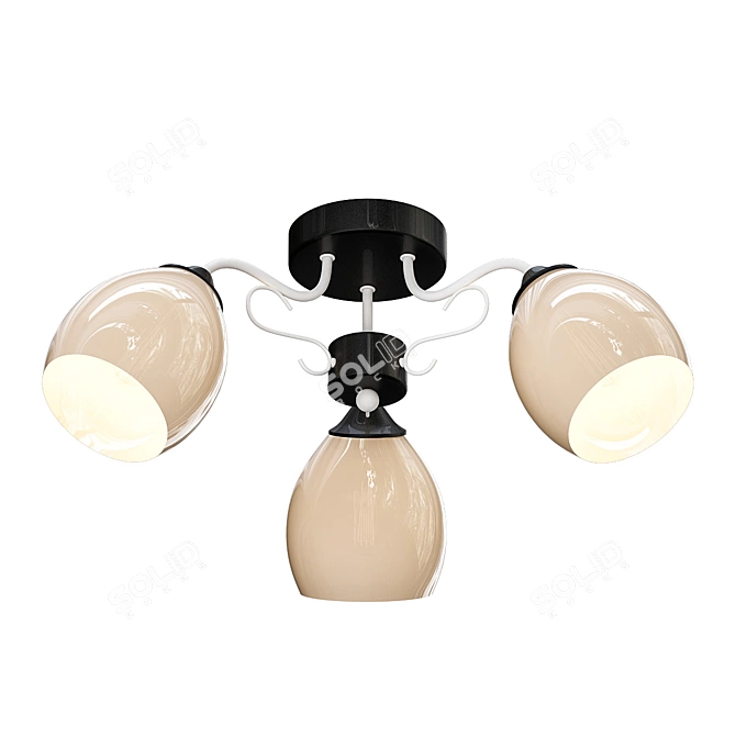 Toscom Gill Ceiling Light 3D model image 1