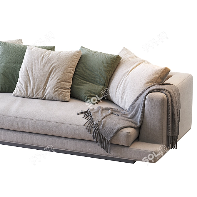 Maxalto Aurae Sofa | Luxurious & Stylish 3D model image 4
