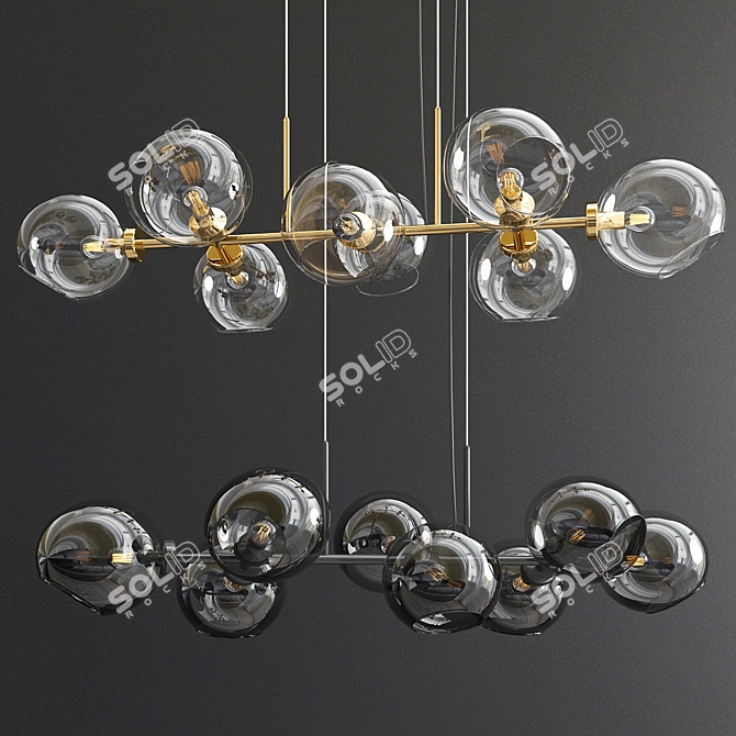 Elegant Design Lamp DISA 3D model image 1