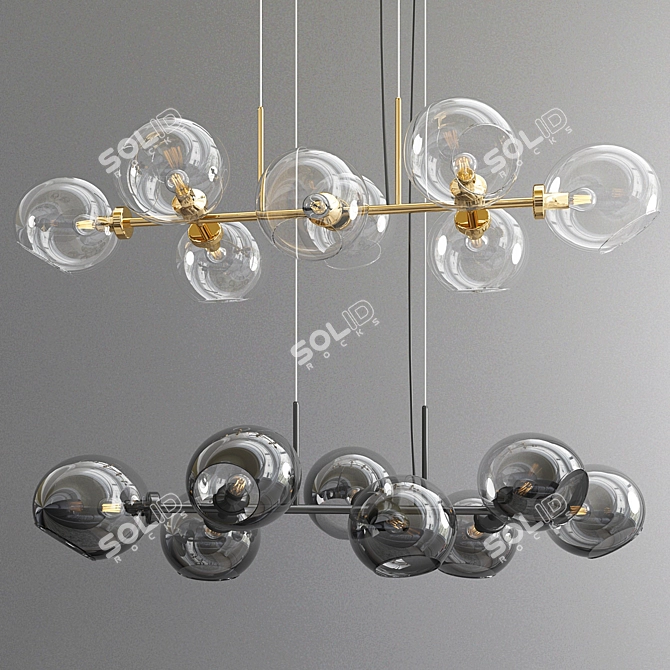 Elegant Design Lamp DISA 3D model image 2