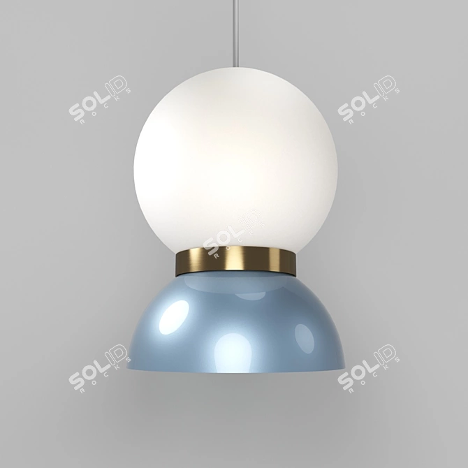 Contemporary InoDesign Pendant Light 3D model image 1