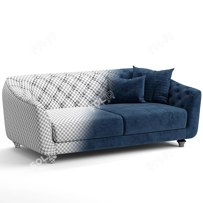 Elegance and Comfort Combined: Ottavia Sofa 3D model image 3