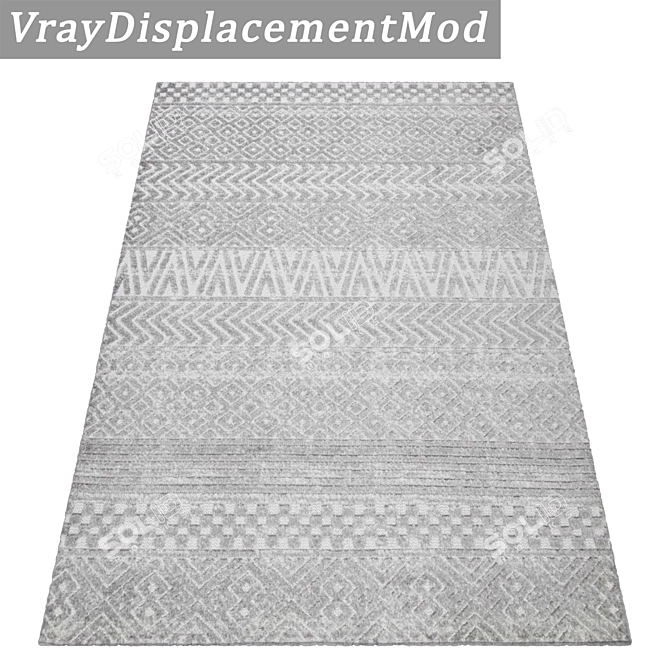 Luxury Carpets Set: High-quality Textures 3D model image 3