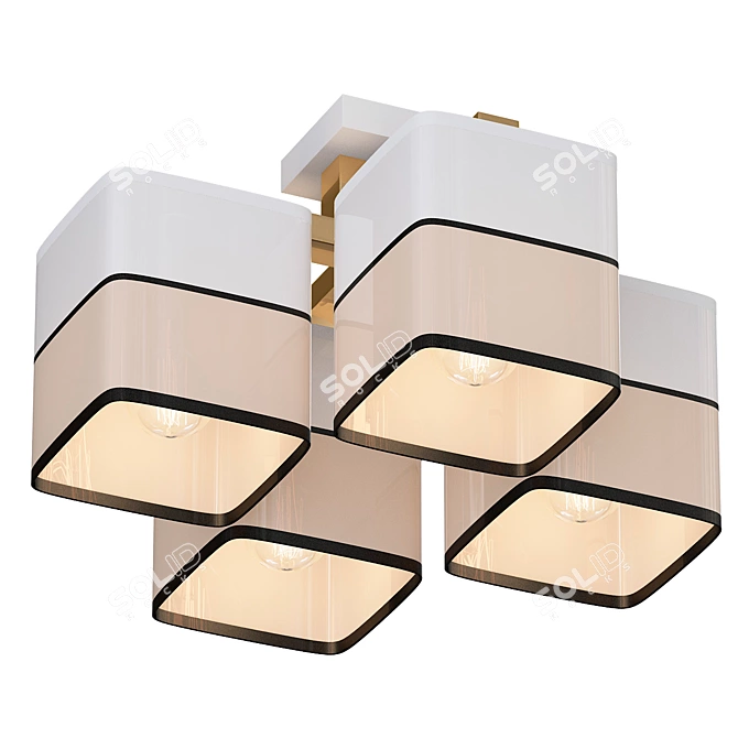 Dubravia Ceiling Light - Emma 3D model image 1