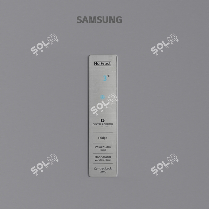 Samsung Refrigerator Collection 3D model image 3