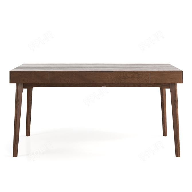 Elegant Catalina Desk: Functional Style 3D model image 1
