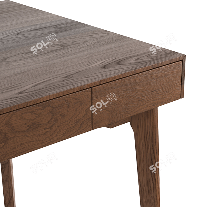 Elegant Catalina Desk: Functional Style 3D model image 3