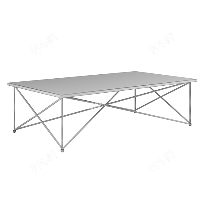Elegant Ikon Skyy Coffee Table 3D model image 3