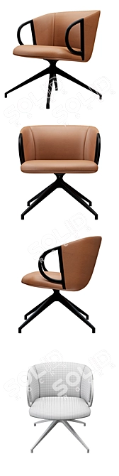 Innovative Cucaracha Chairs by Gaber 3D model image 3