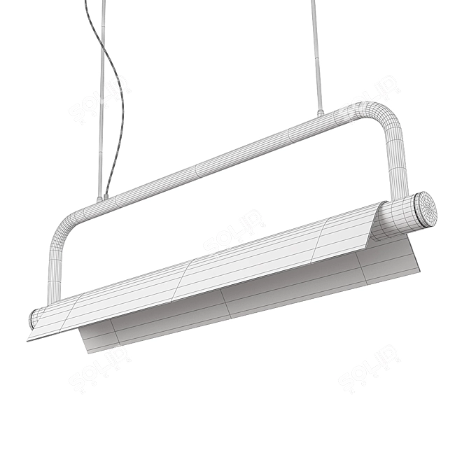 Arris Minimalist Lamp 3D model image 2