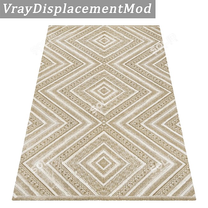 Title: Luxury Carpets Set - Top-Quality Textures 3D model image 3