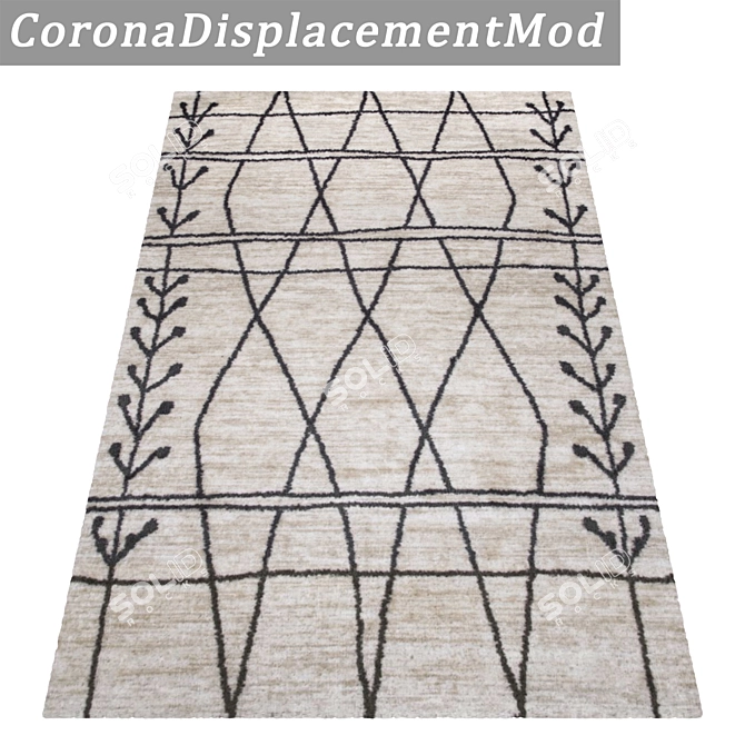 Luxury Carpet Set: High-Quality Textures, Versatile Usage 3D model image 4