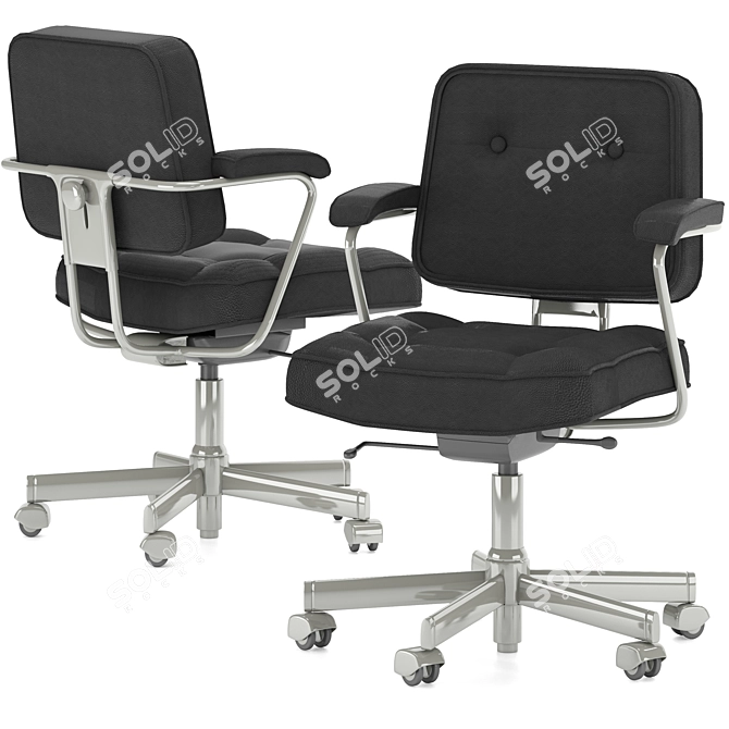 Alefjall Ergonomic Office Chair 3D model image 10