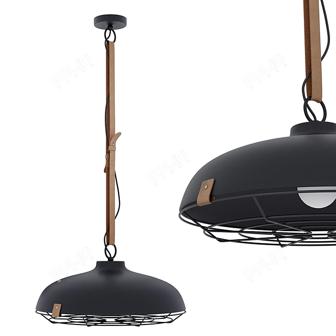 Dek 51 Pendant Lamp 3D model image 1