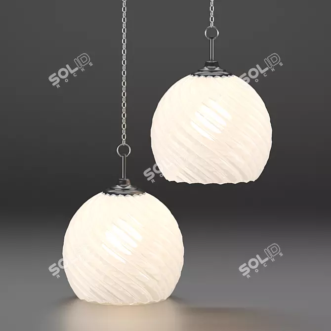 Elegant Chandeliers for Stunning Interiors 3D model image 1