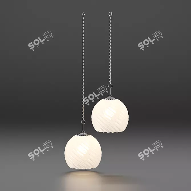 Elegant Chandeliers for Stunning Interiors 3D model image 3