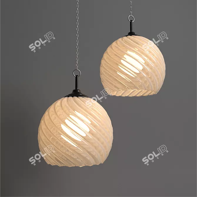 Elegant Chandeliers for Stunning Interiors 3D model image 4