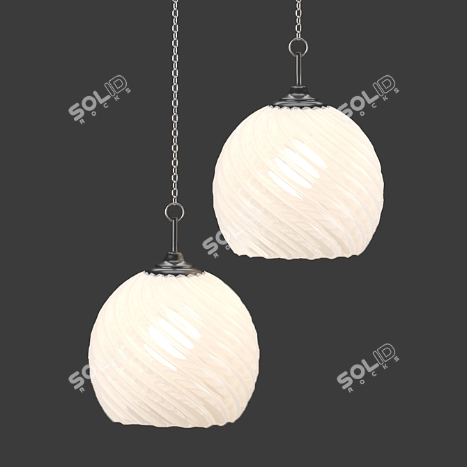 Elegant Chandeliers for Stunning Interiors 3D model image 7