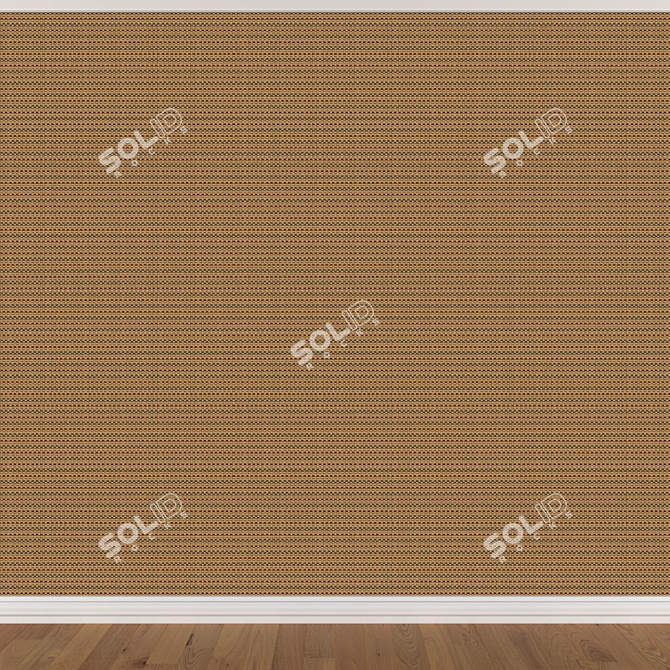 Seamless Wallpaper Set (3 Colors) 3D model image 2