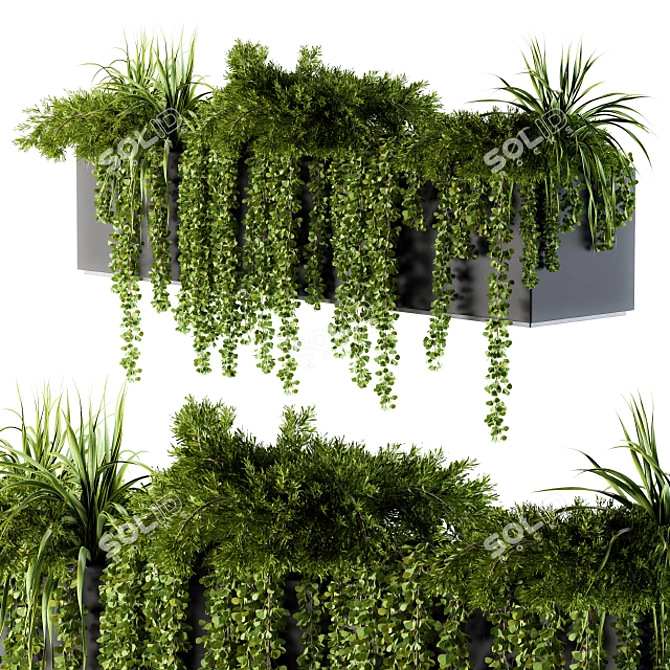 Outdoor Ivy Box Set - Set 62 3D model image 1
